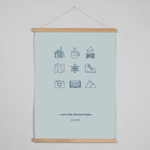 Load image into Gallery viewer, Personalised Adventure Print