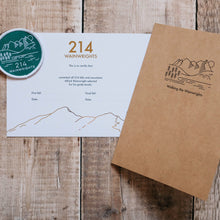 Load image into Gallery viewer, Walking the Wainwrights Certificate